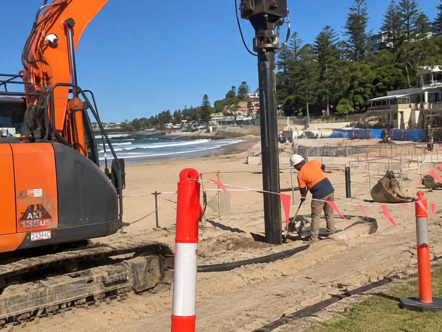 Seawall Repair and Remediation work in Wollongong