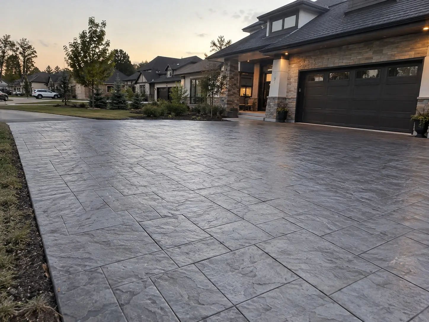 Stamped concrete Wollongong